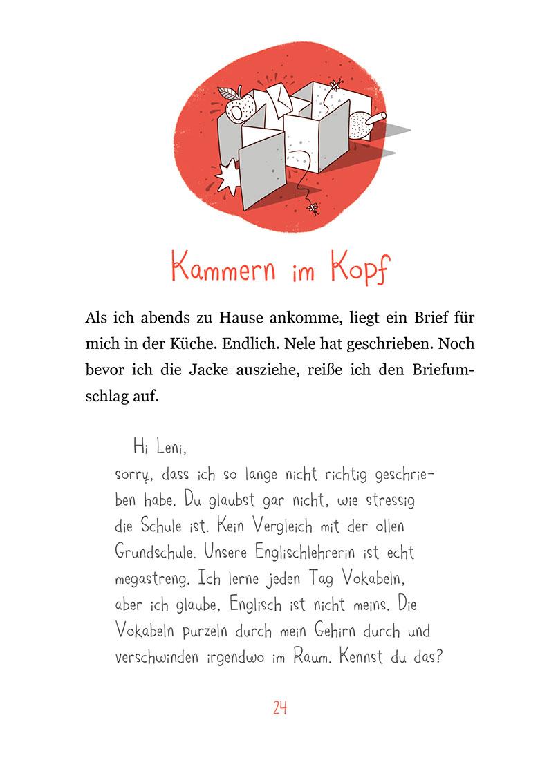 Beispielinhalt (Bild) Frieda und das Glück der kleinen Dinge
