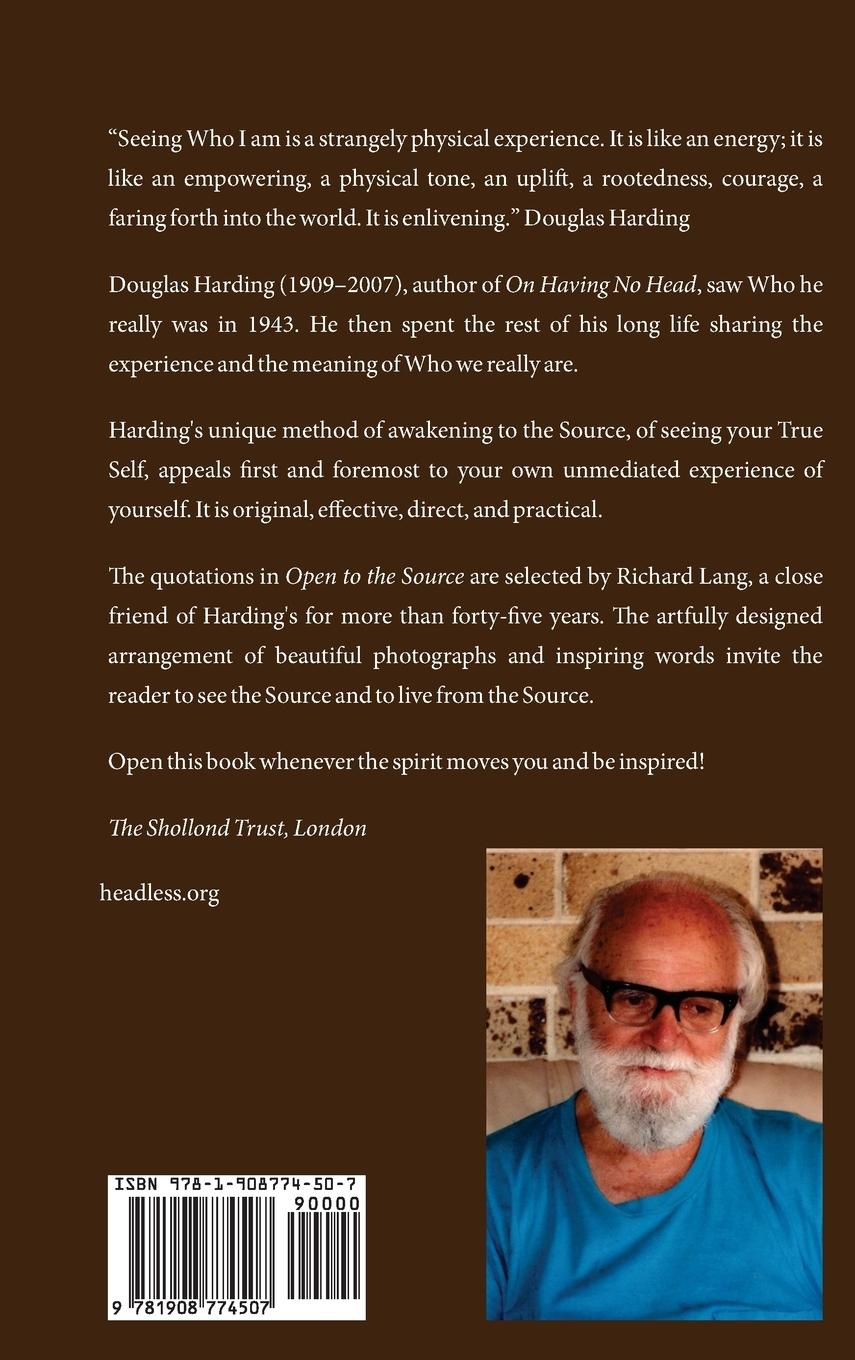 Rückseitencover Open To The Source