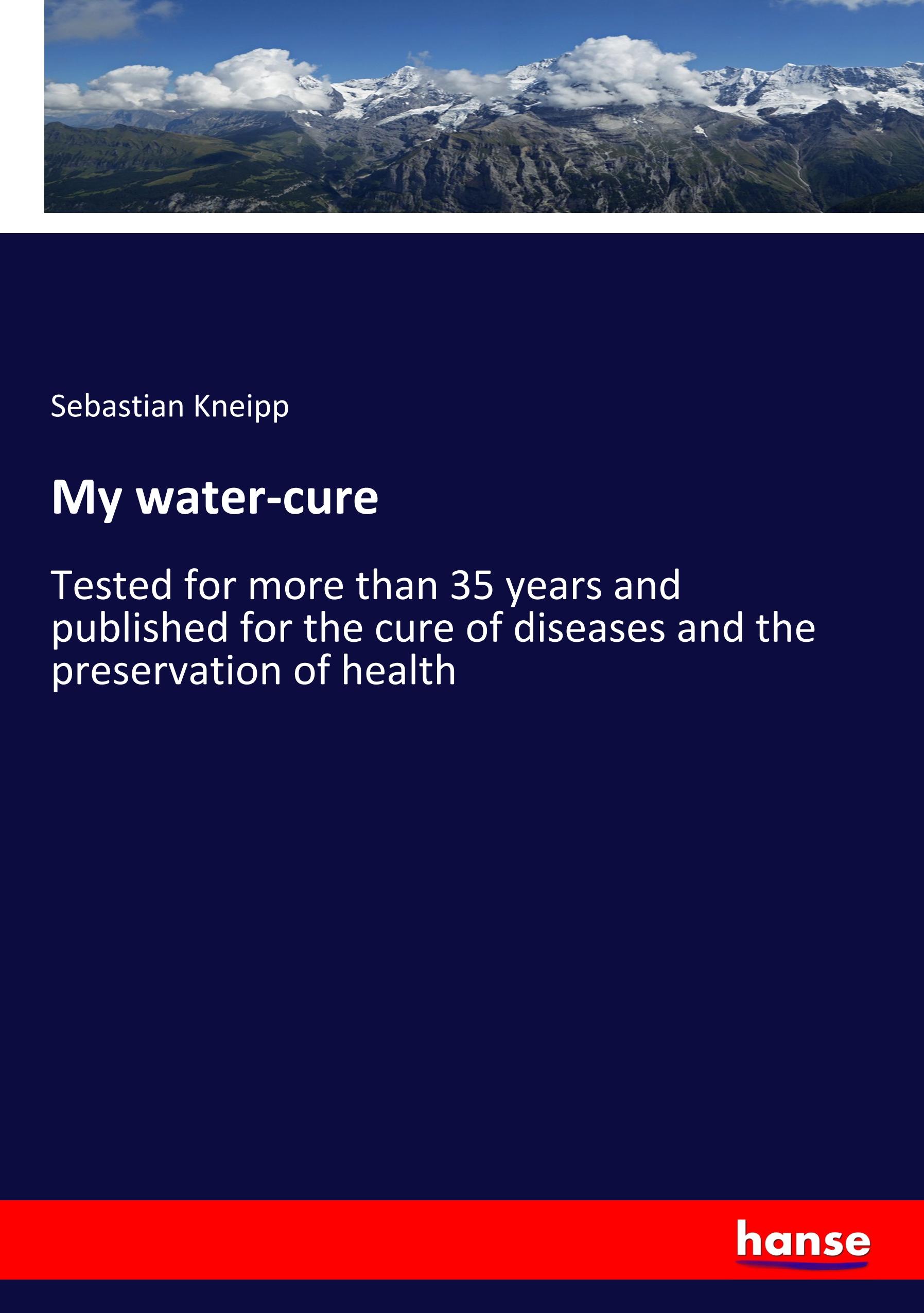 Vorderes Coverbild My water-cure