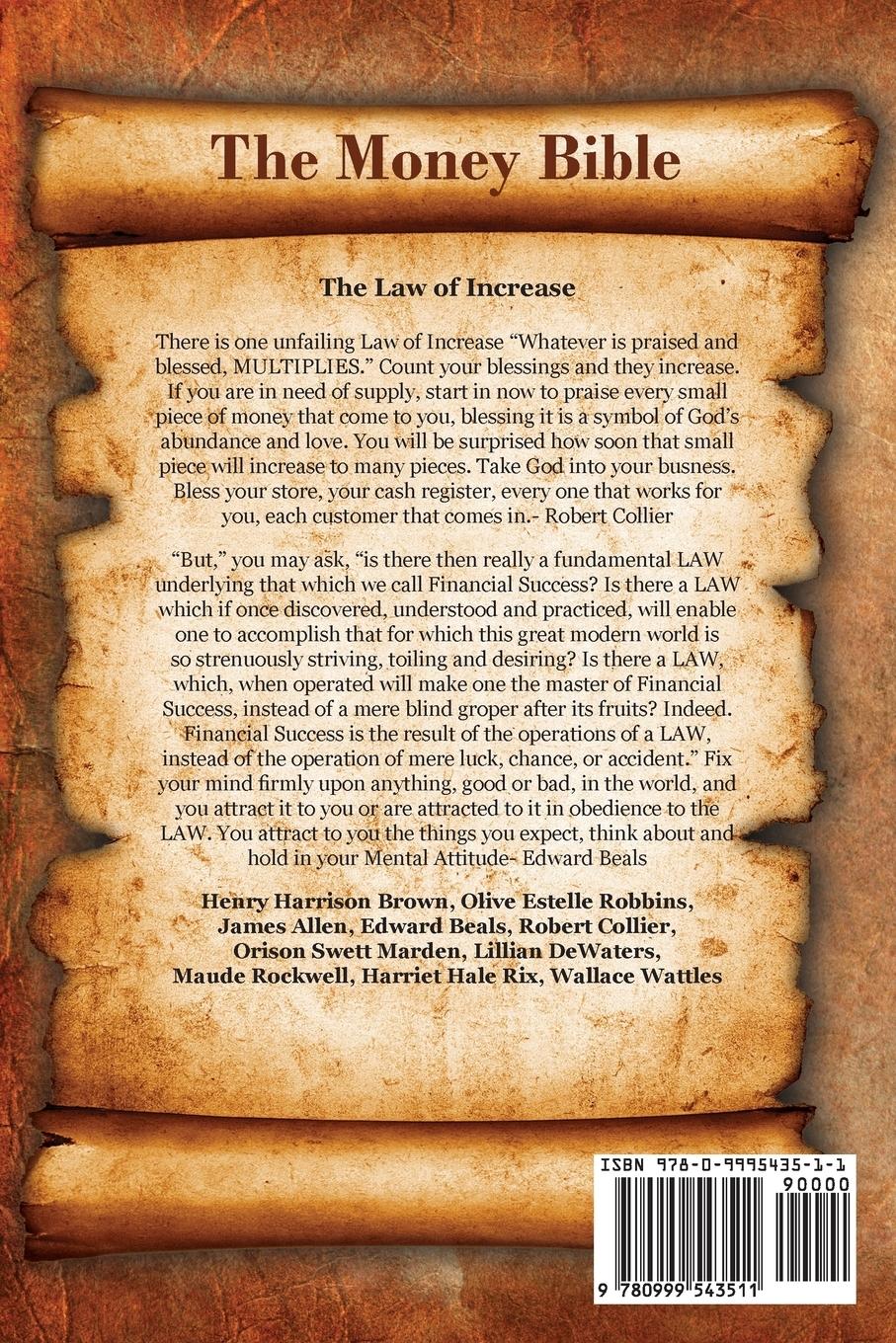 Rückseitencover The Money Bible