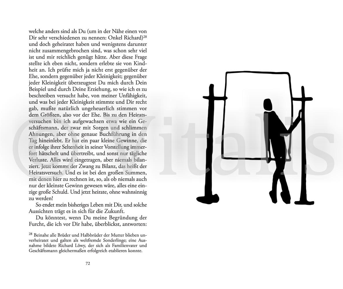 Beispielinhalt (Bild) Brief an den Vater
