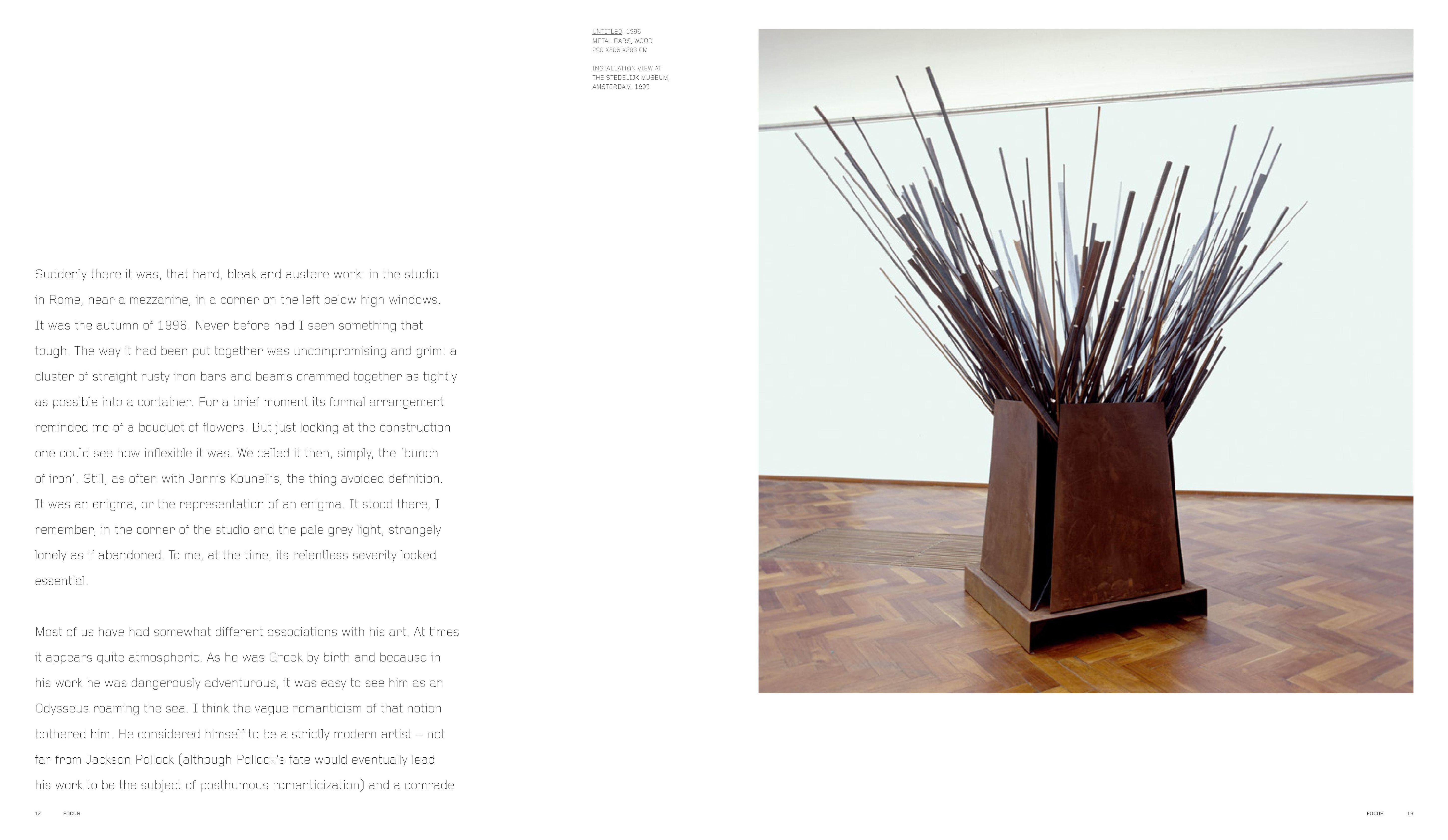 Beispielinhalt (Bild) Jannis Kounellis