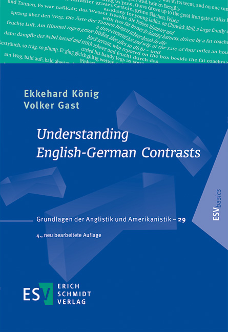 Vorderes Coverbild Understanding English-German Contrasts