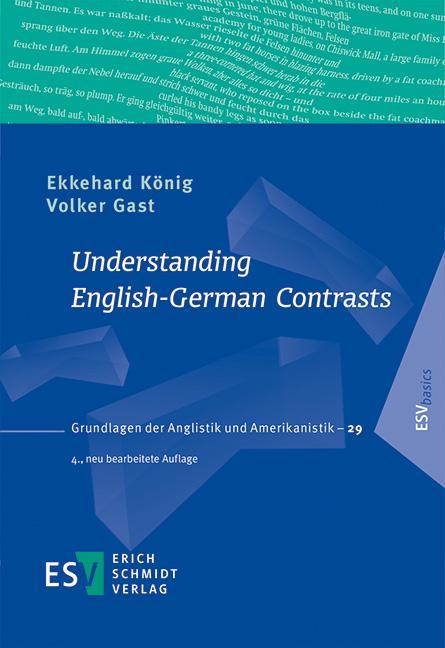 Vorderes Coverbild Understanding English-German Contrasts