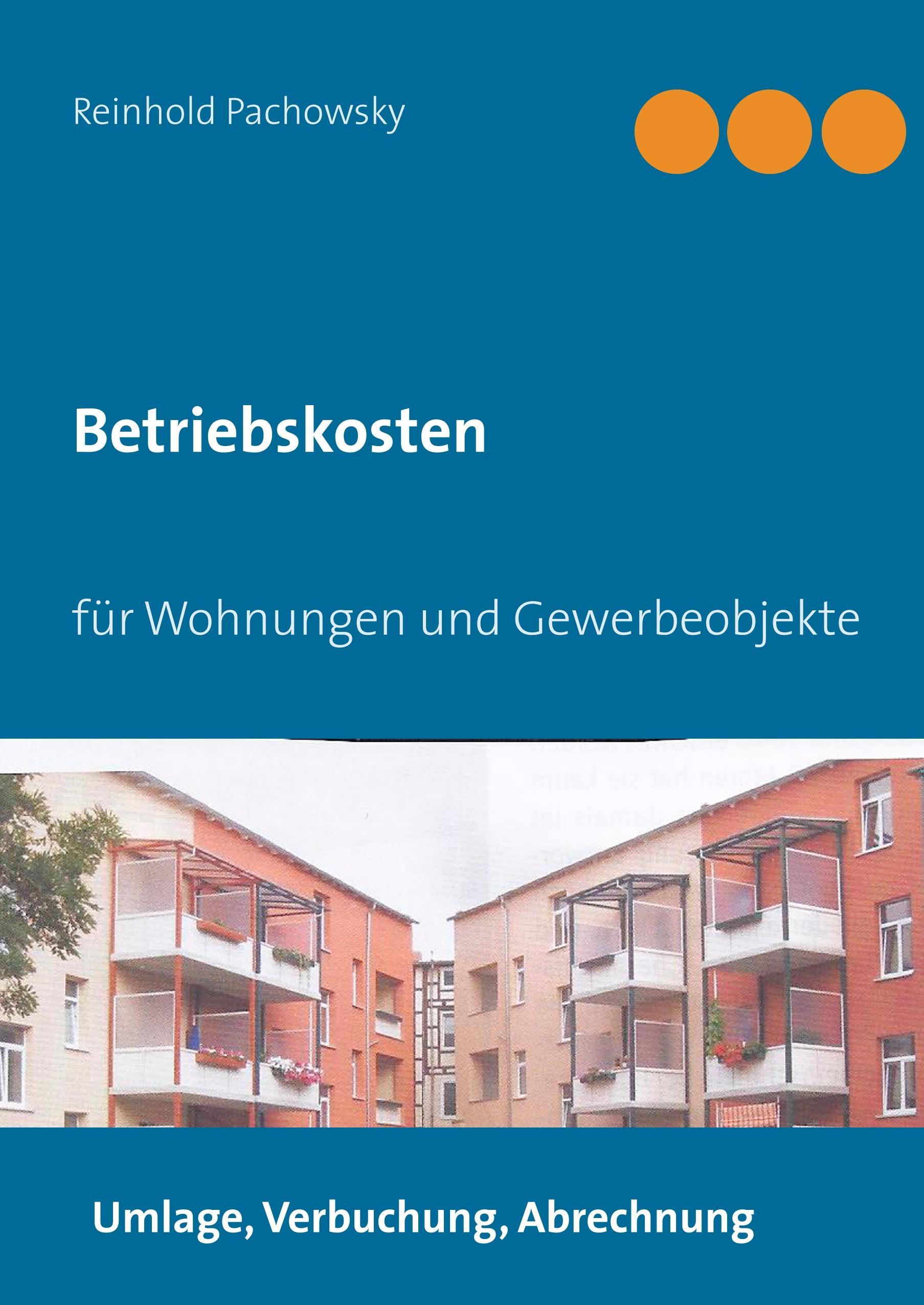 Vorderes Coverbild Betriebskosten