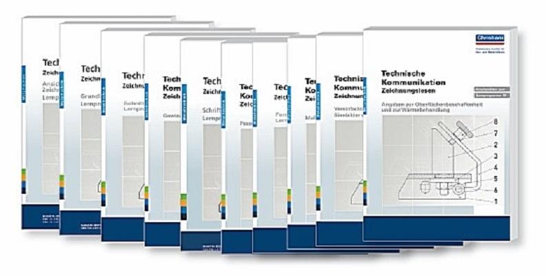 Vorderes Coverbild Technische Kommunikation Zeichnungslesen. Paket Lernprogramm