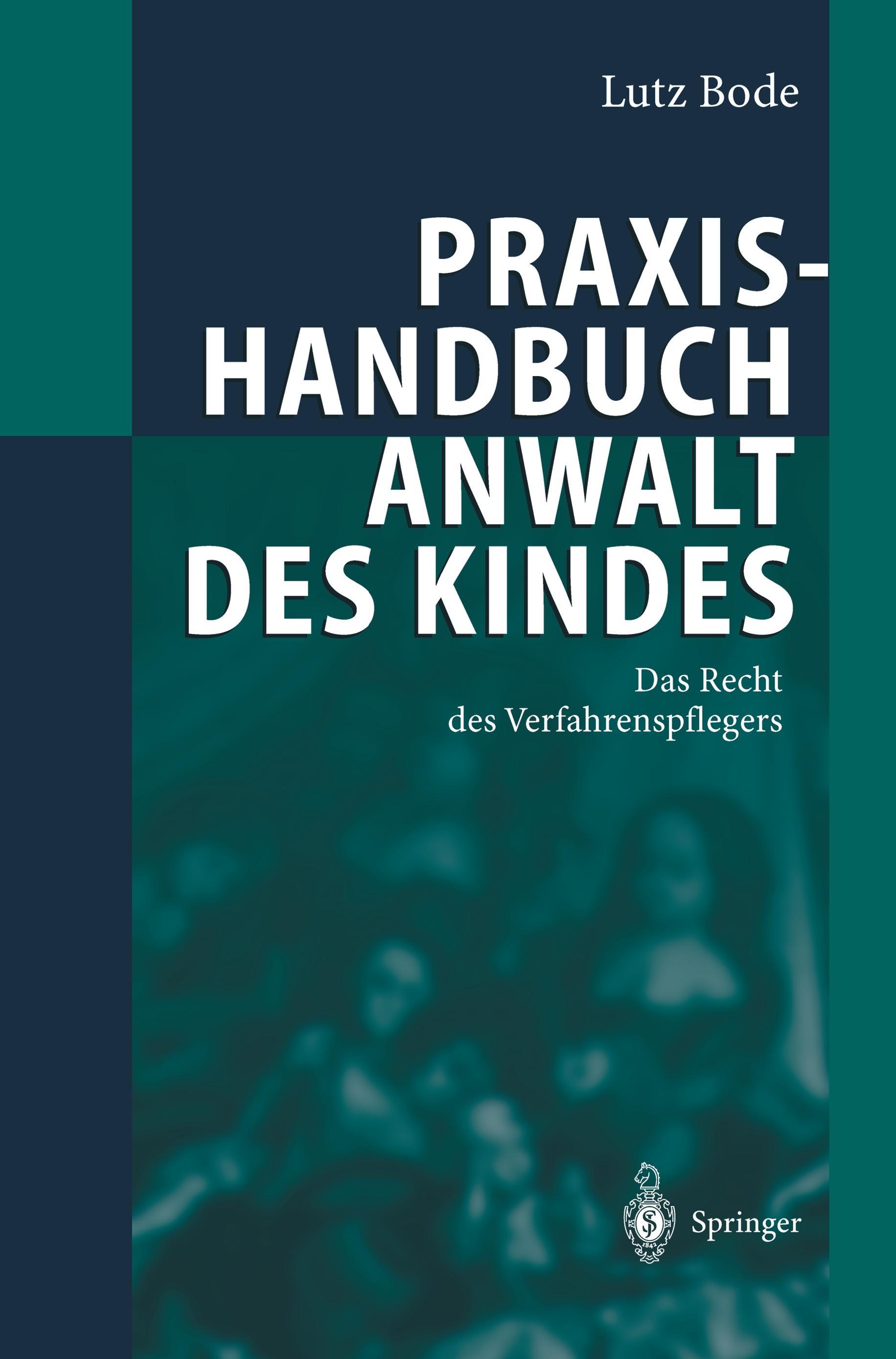 Vorderes Coverbild Praxishandbuch Anwalt des Kindes