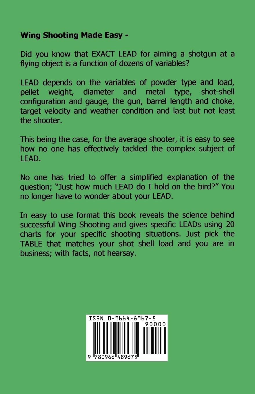 Rückseitencover Wing Shooting LEAD