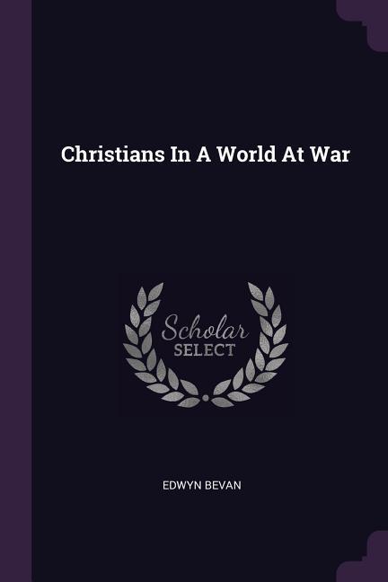 Vorderes Coverbild Christians In A World At War