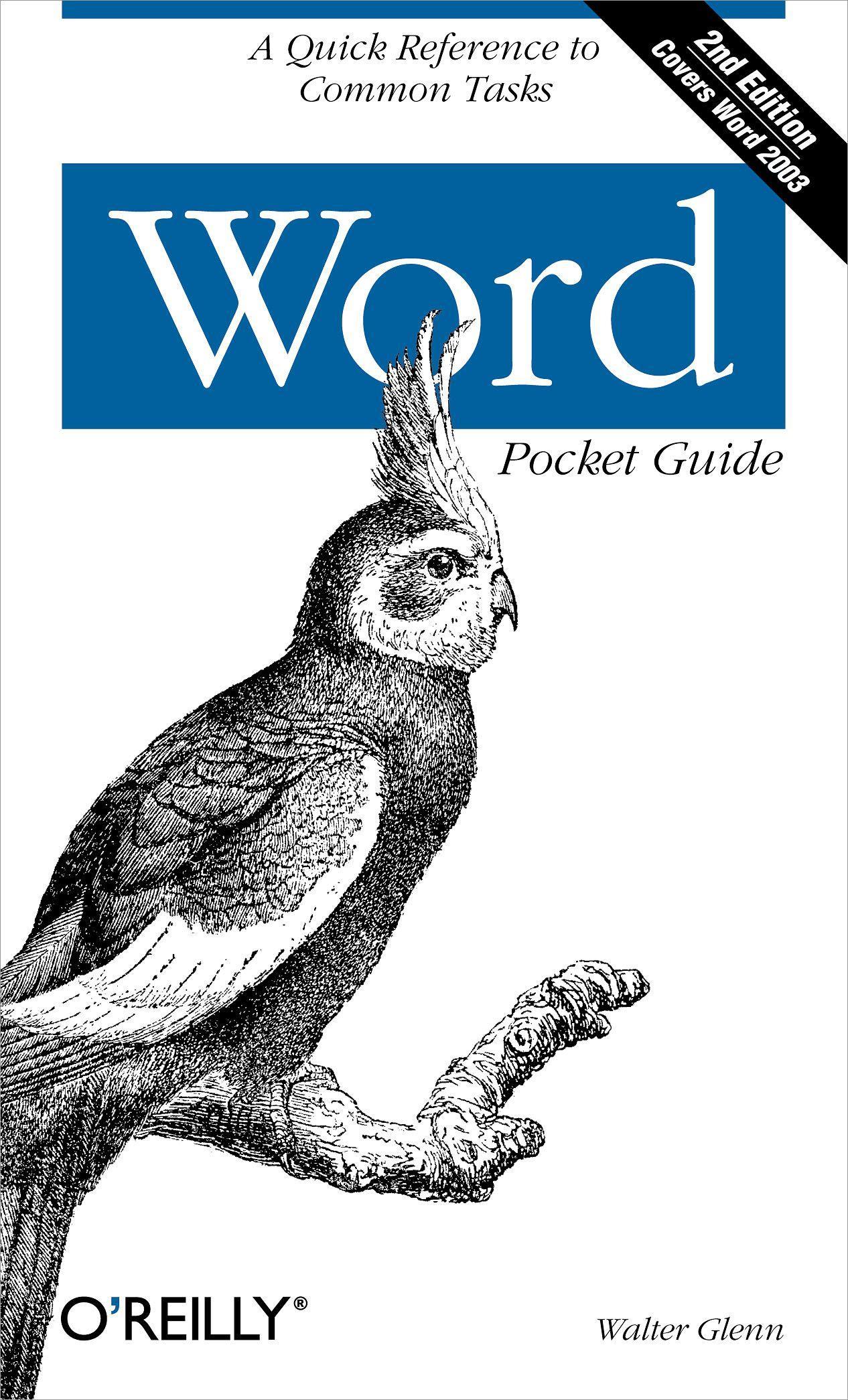 Vorderes Coverbild Word Pocket Guide