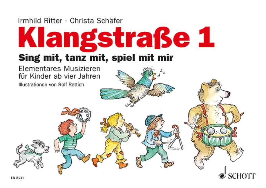 Vorderes Coverbild Klangstraße 1. Kinderheft