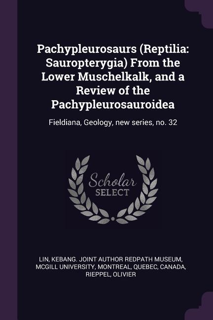 Vorderes Coverbild Pachypleurosaurs (Reptilia