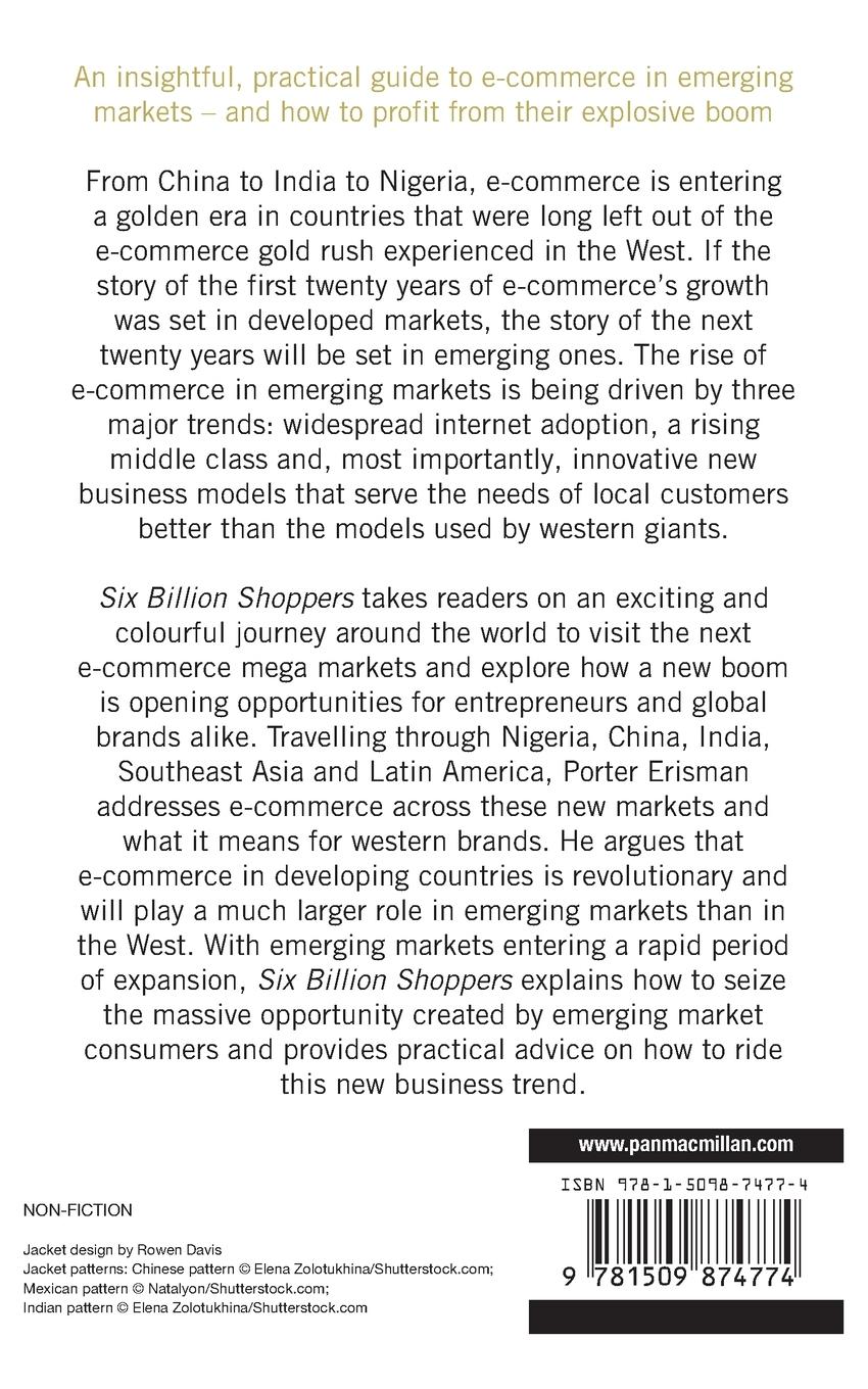 Rückseitencover Six Billion Shoppers