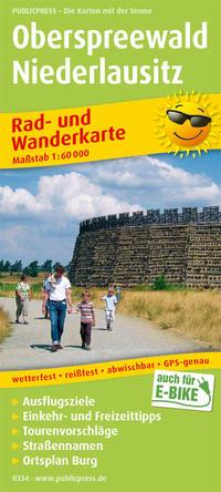 Vorderes Coverbild Oberspreewald - Niederlausitz 1:50 000