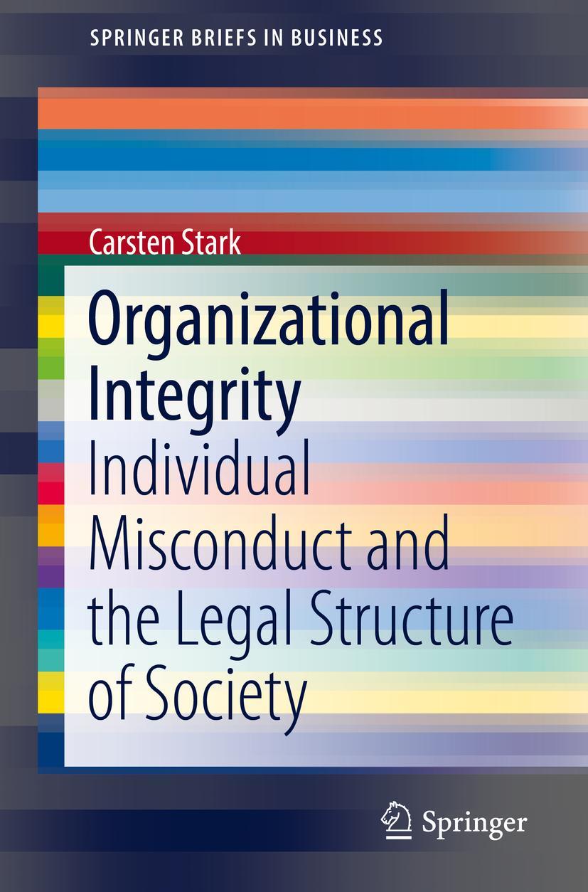 Vorderes Coverbild Organizational Integrity
