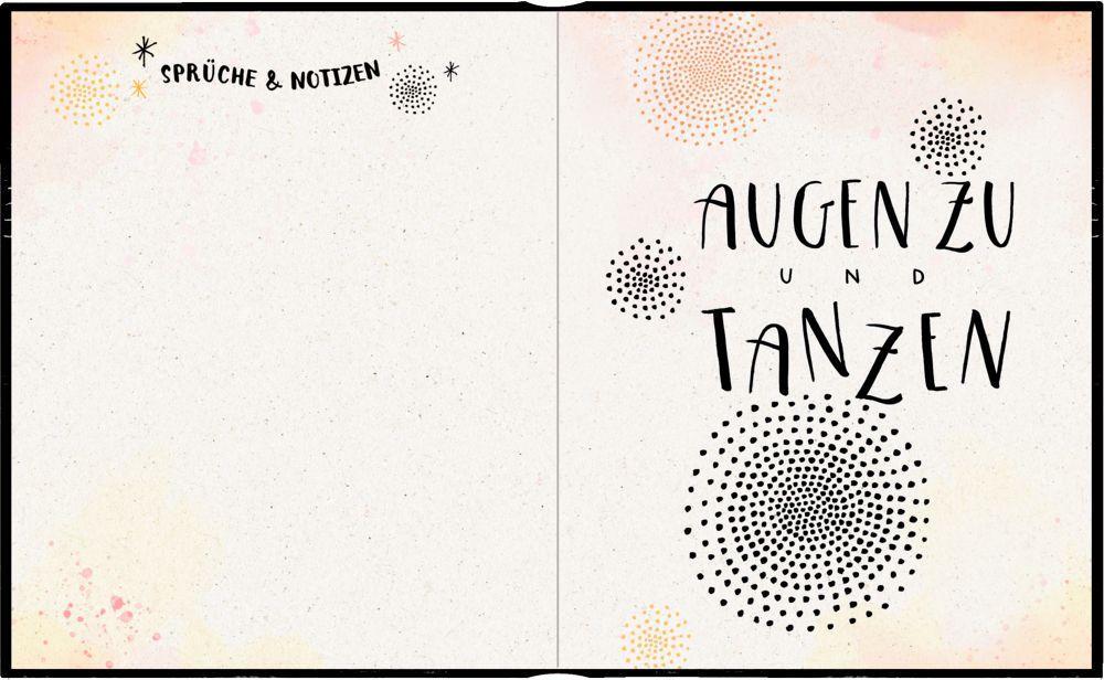 Beispielinhalt (Bild) Freundebuch - Handlettering - Meine Freunde