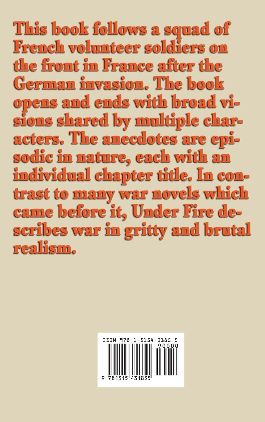 Rückseitencover Under Fire
