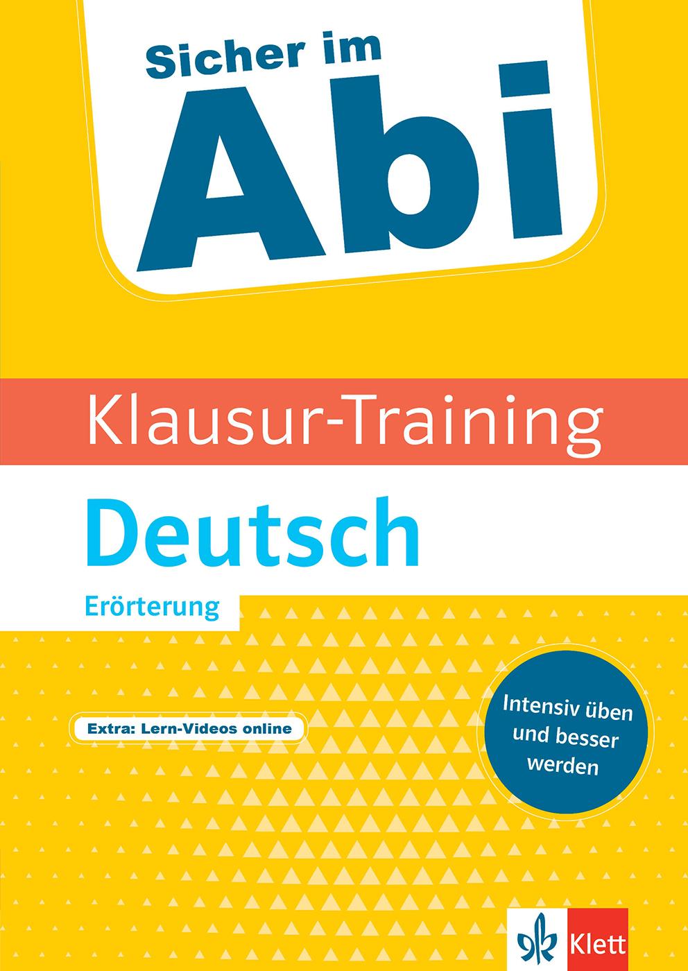 Vorderes Coverbild Klausur-Training - Deutsch Erörterung