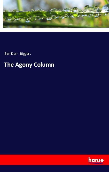 Vorderes Coverbild The Agony Column