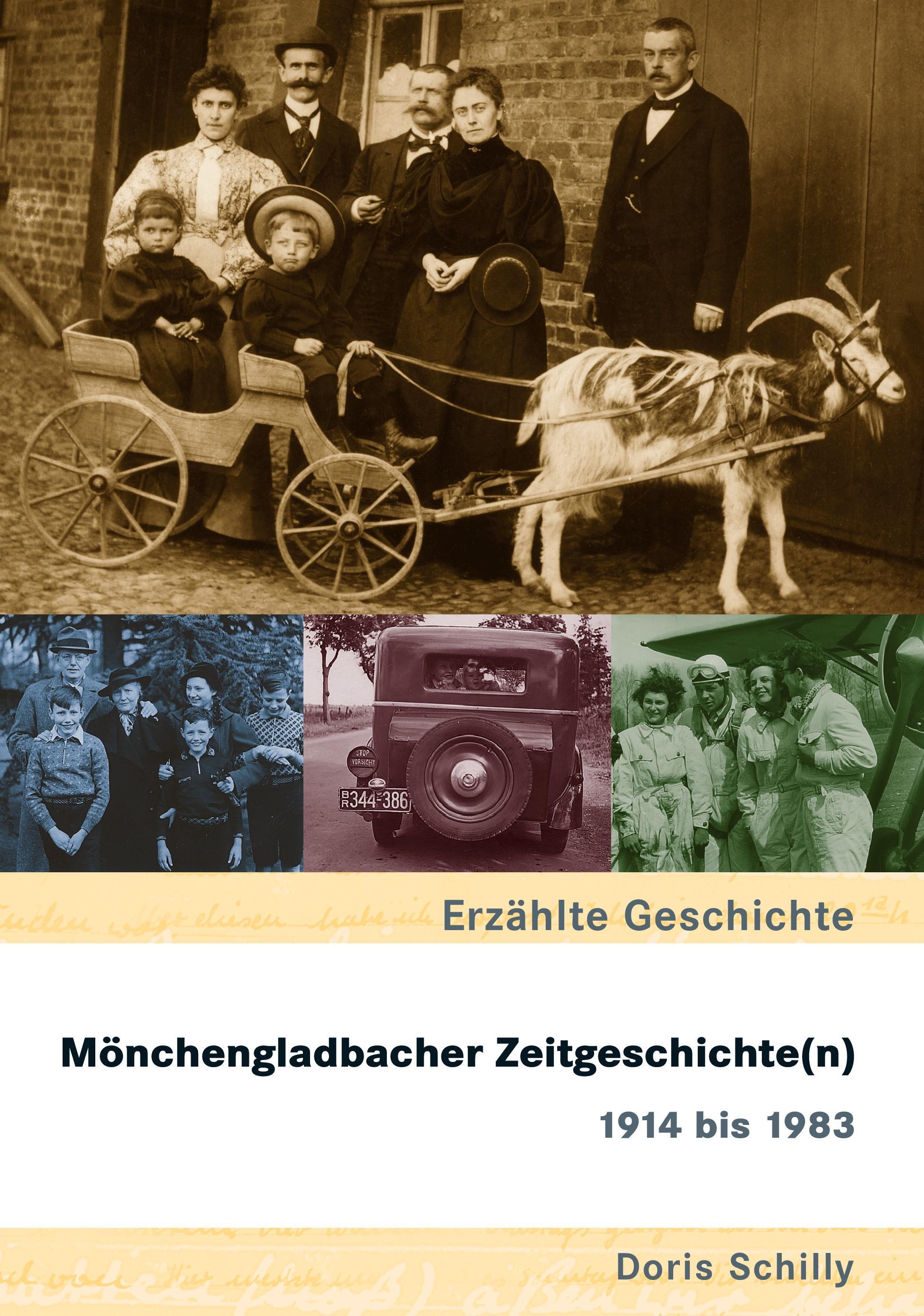 Vorderes Coverbild Mönchengladbacher Zeitgeschichte(n) 1914 bis 1983