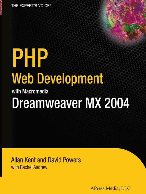 Vorderes Coverbild PHP Web Development with Macromedia Dreamweaver MX 2004