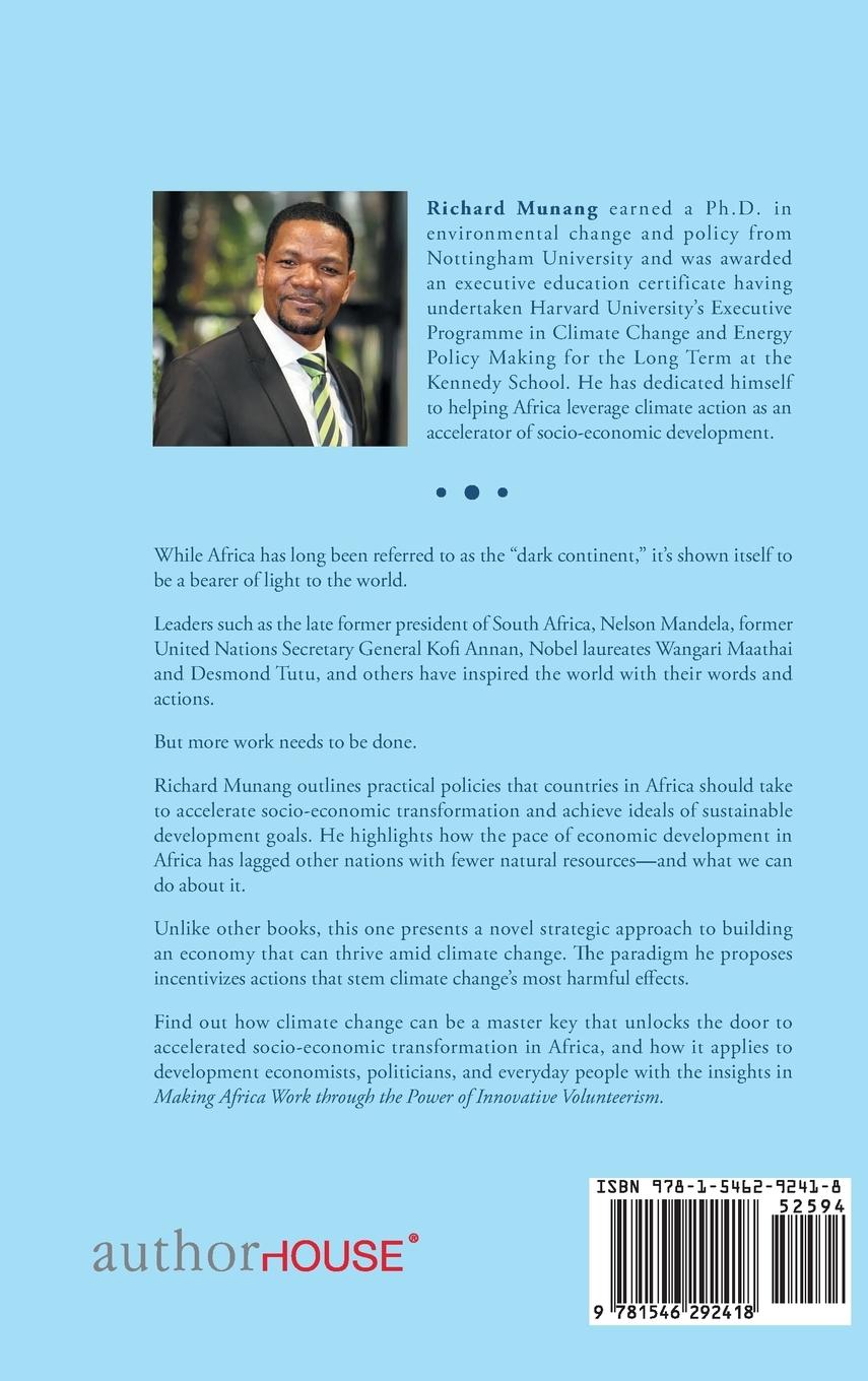 Rückseitencover Making Africa Work Through the Power of Innovative Volunteerism