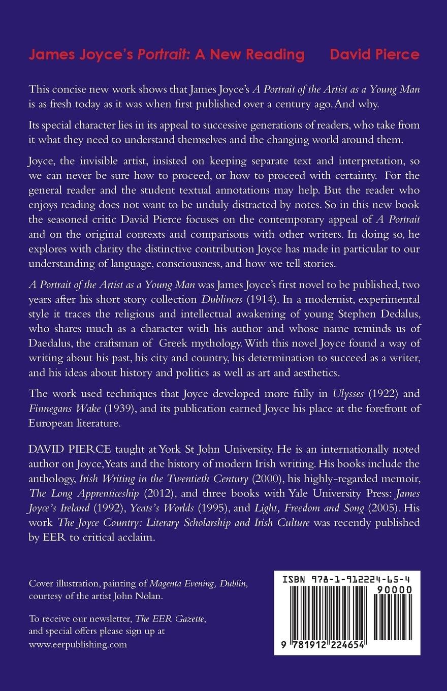 Rückseitencover James Joyce's Portrait ​