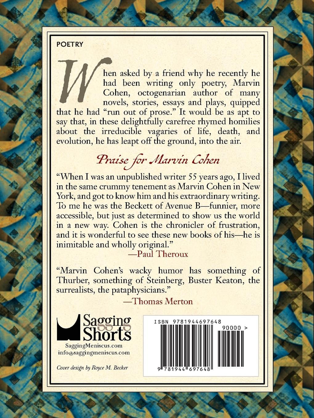 Rückseitencover Run Out of Prose