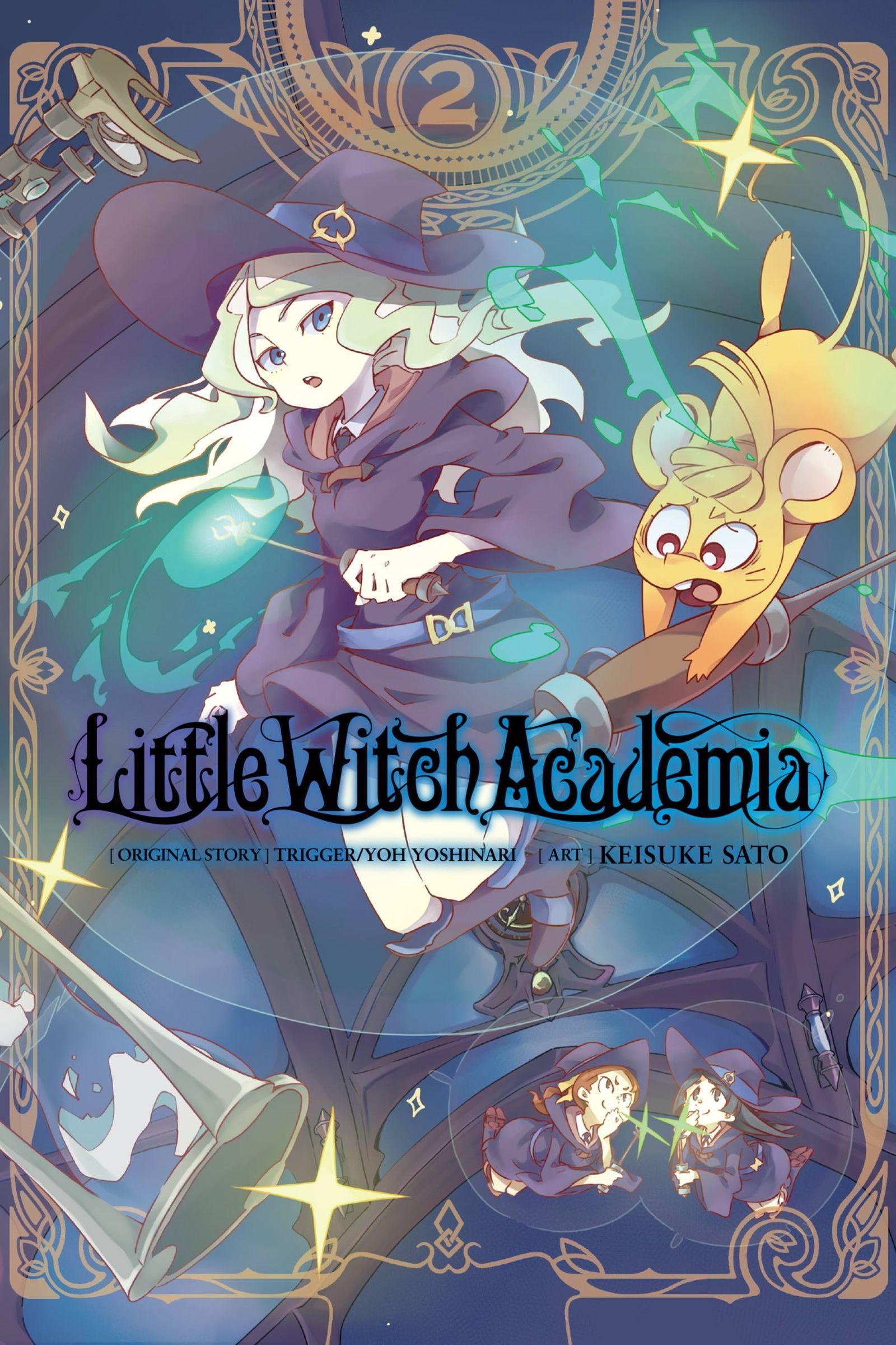Vorderes Coverbild Little Witch Academia, Vol. 2 (Manga)