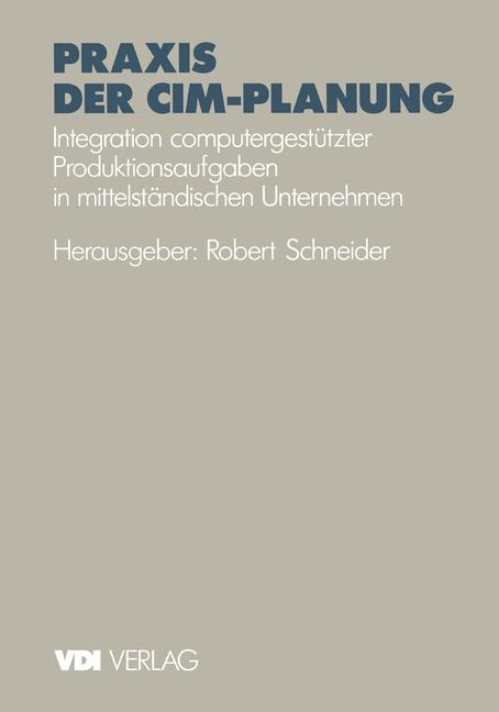 Vorderes Coverbild Praxis der CIM-Planung