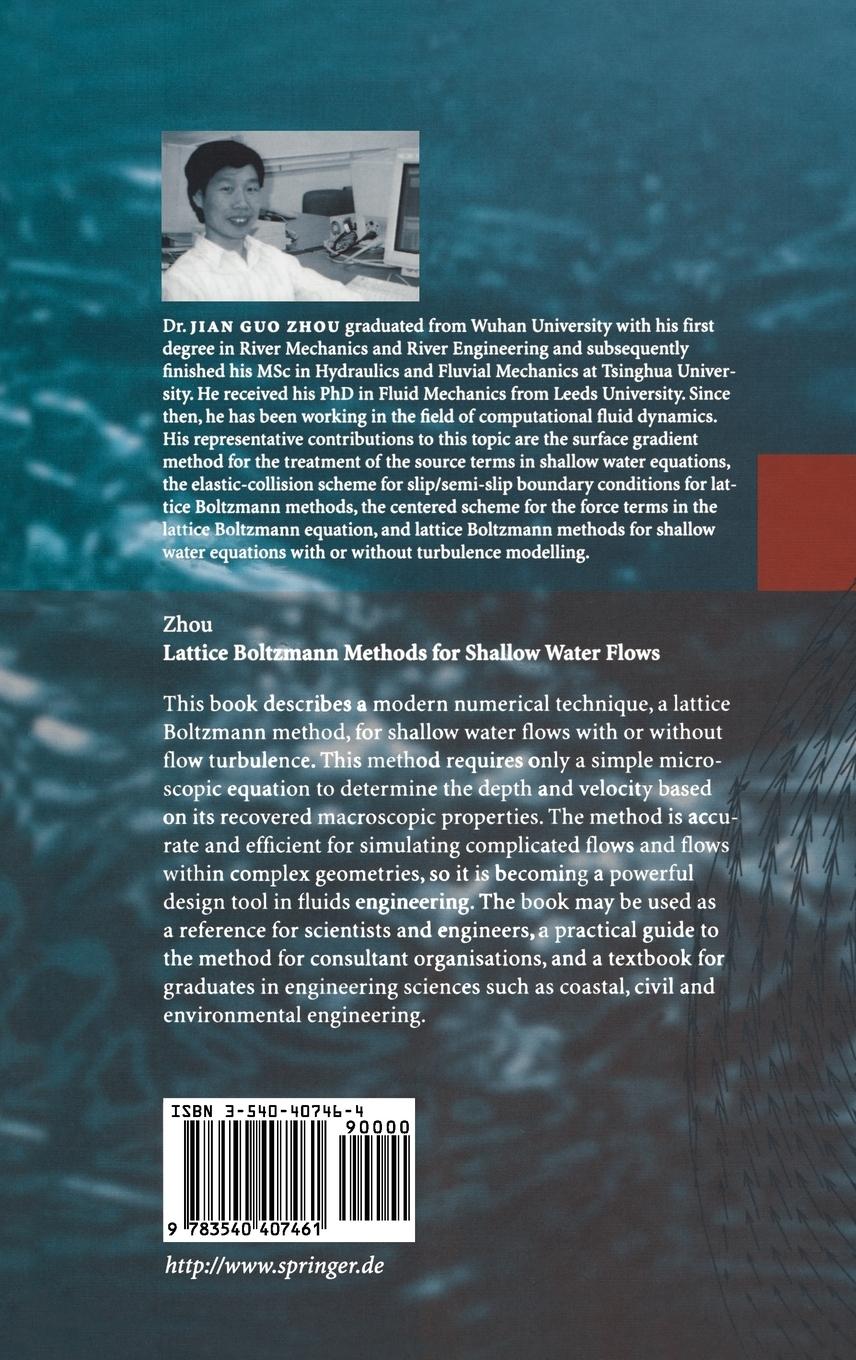 Rückseitencover Lattice Boltzmann Methods for Shallow Water Flows