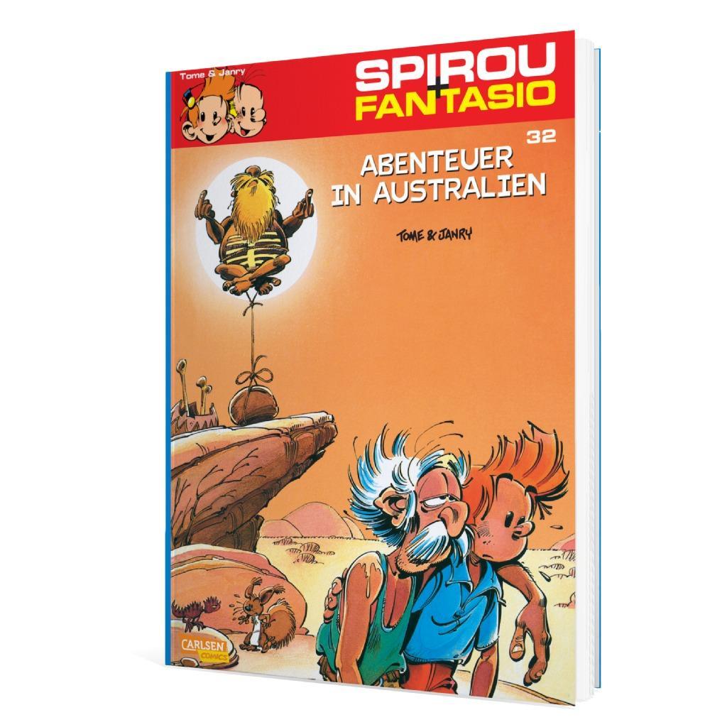Beispielinhalt (Bild) Spirou und Fantasio 32. Abenteuer in Australien