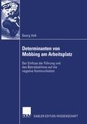 Vorderes Coverbild Determinanten von Mobbing am Arbeitsplatz