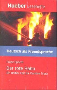 Vorderes Coverbild Lesehefte Deutsch als Fremdsprache Stufe B1. Rote Hahn