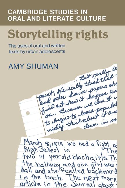 Vorderes Coverbild Storytelling Rights