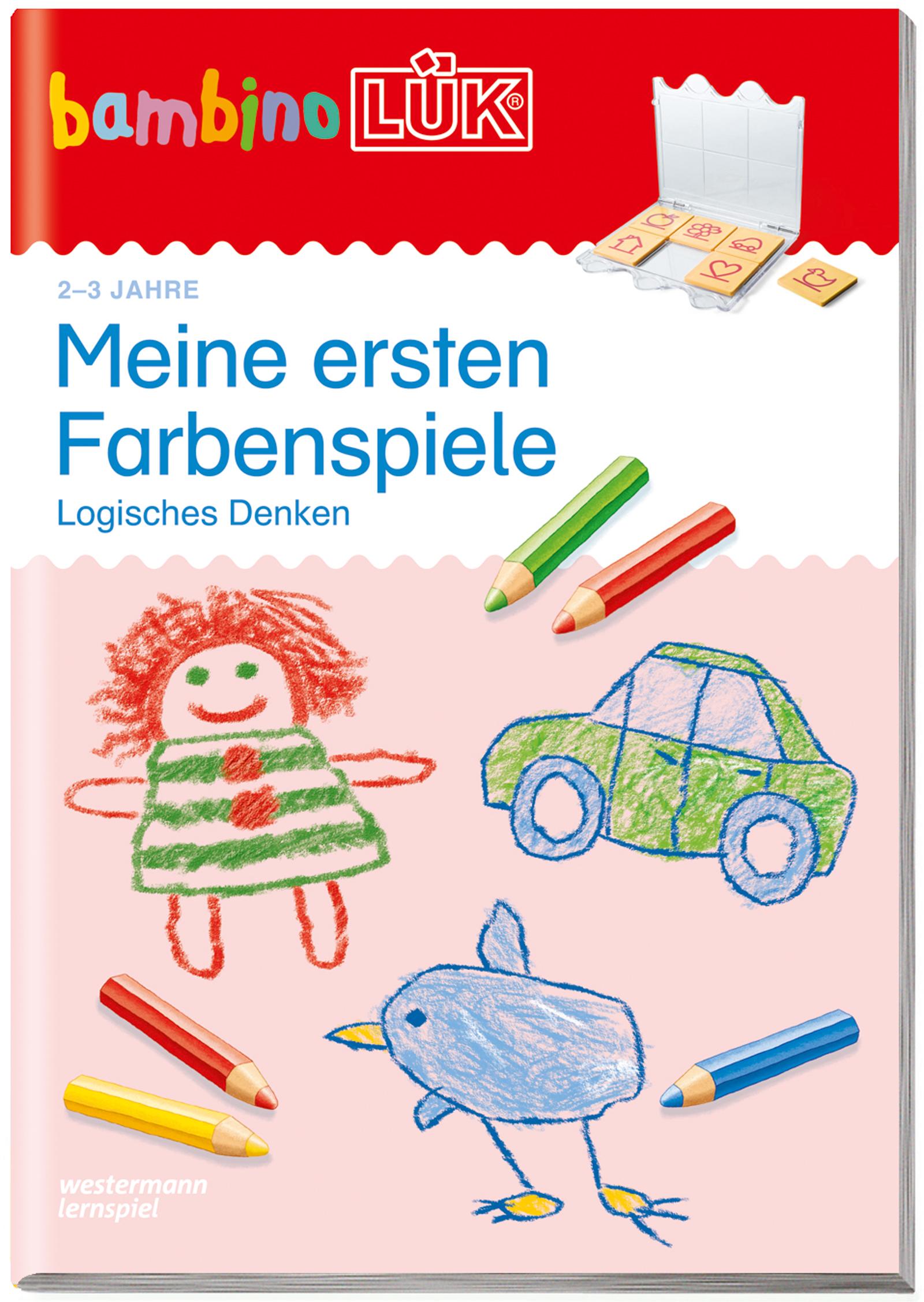 Vorderes Coverbild bambinoLÜK. Meine ersten Farbenspiele: Logisches Denken