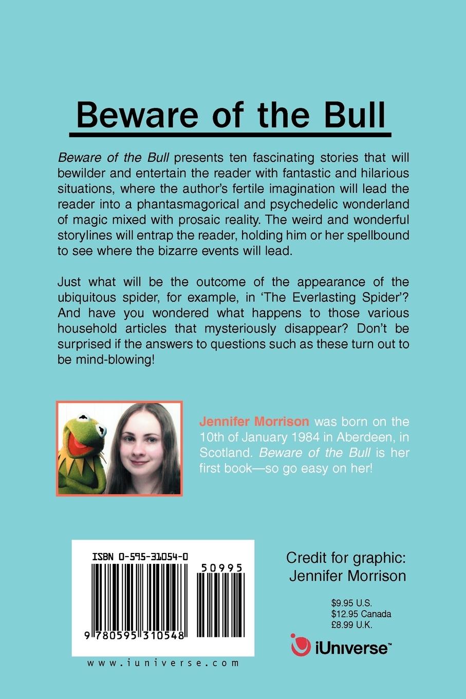 Rückseitencover Beware of the Bull