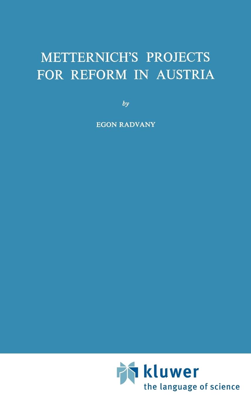 Vorderes Coverbild Metternich's Projects for Reform in Austria