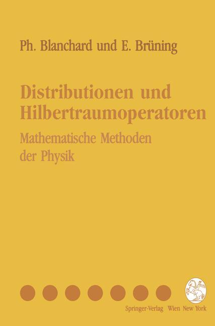 Vorderes Coverbild Distributionen und Hilbertraumoperatoren