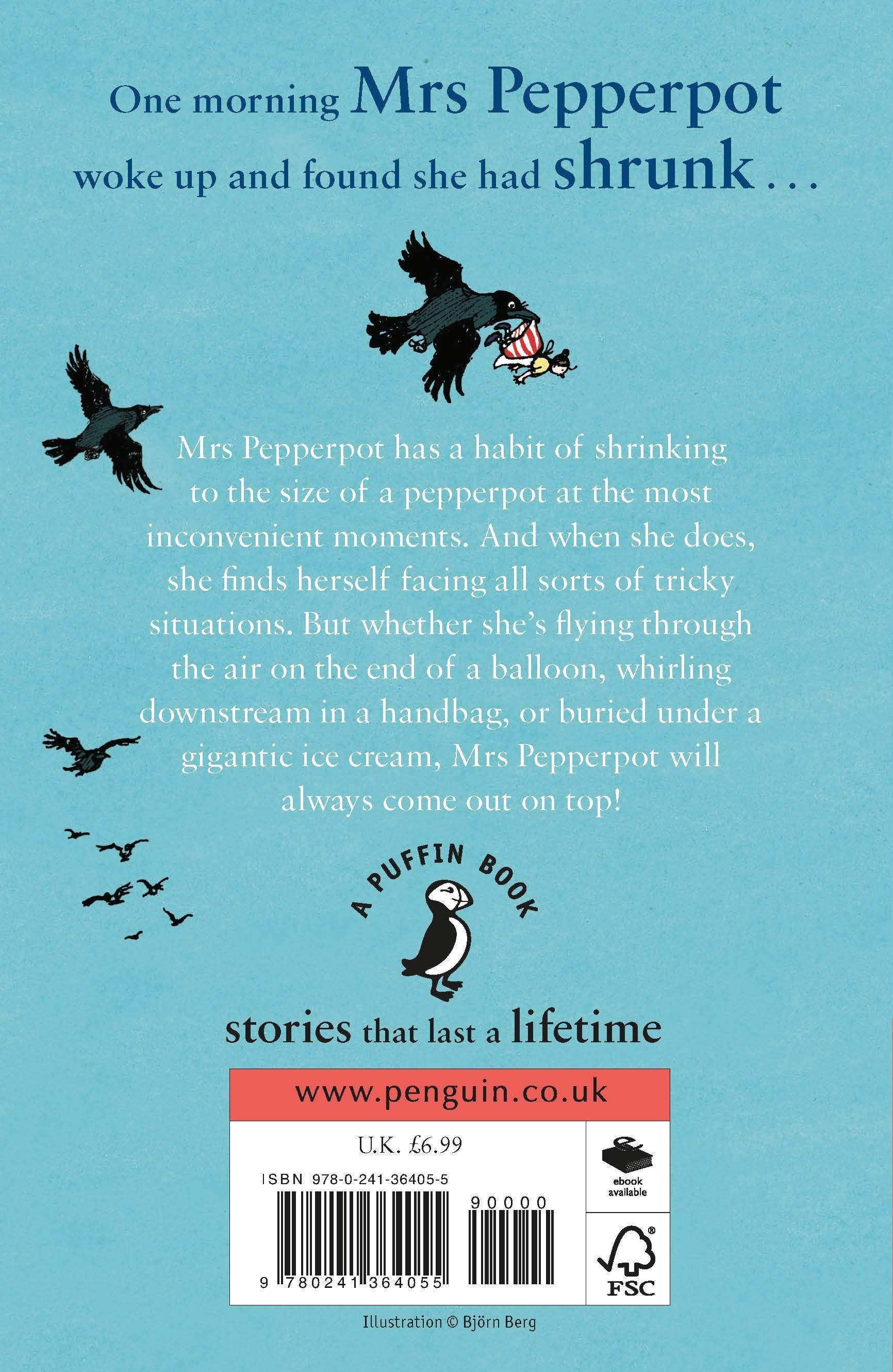 Rückseitencover Mrs Pepperpot Strikes Again