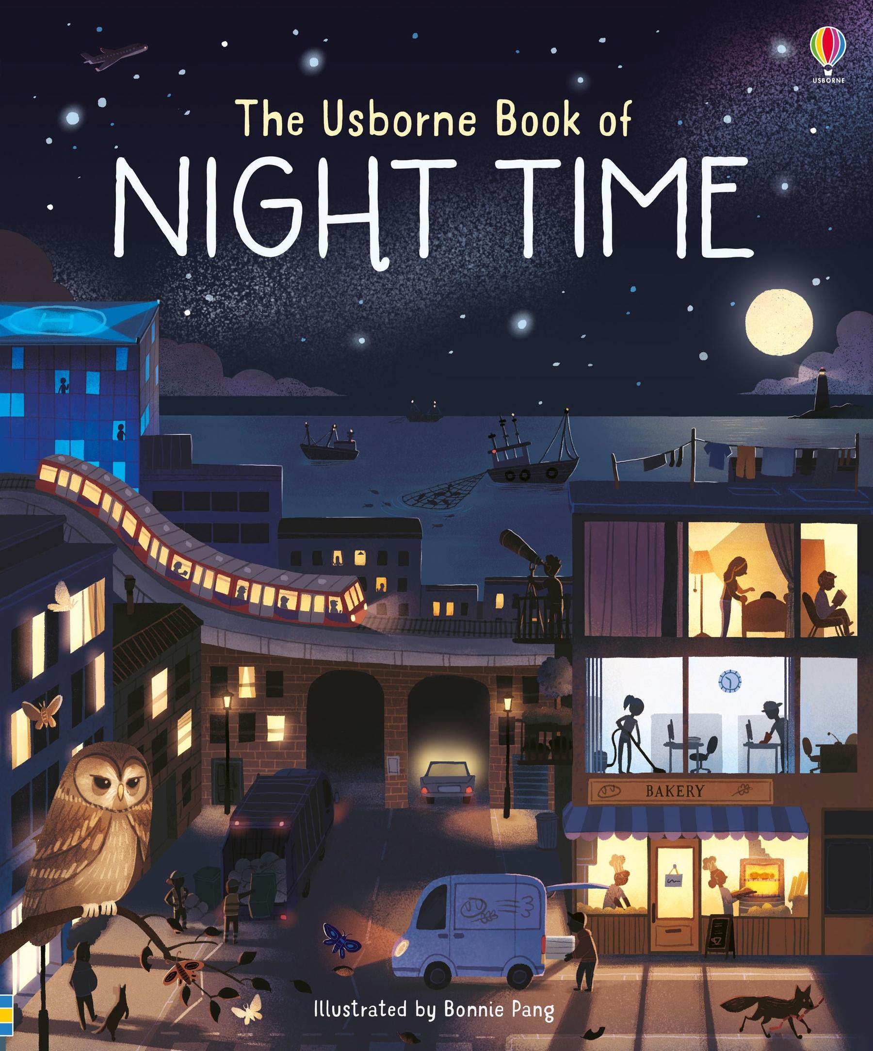Vorderes Coverbild Usborne Book of Night Time