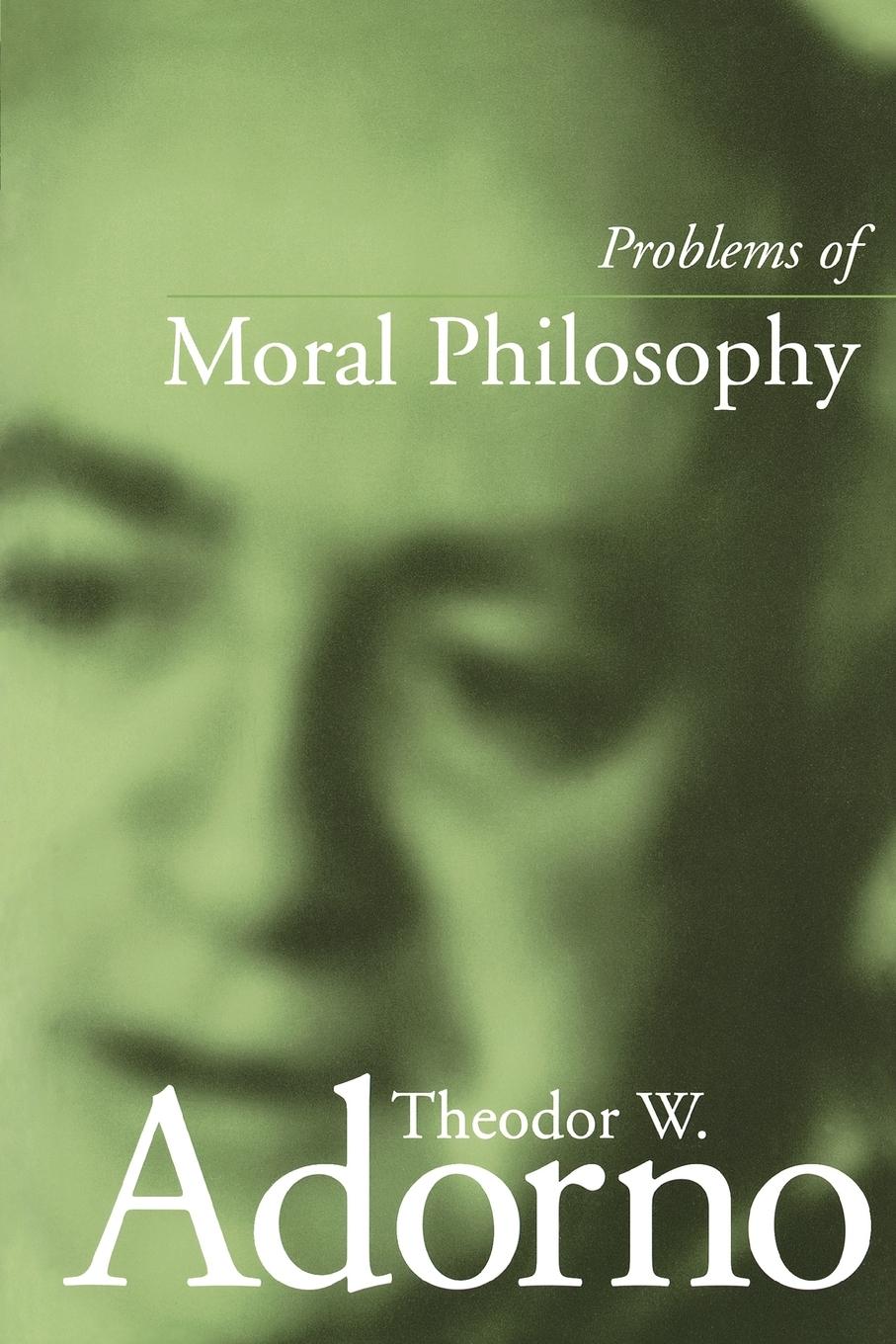 Vorderes Coverbild Problems of Moral Philosophy