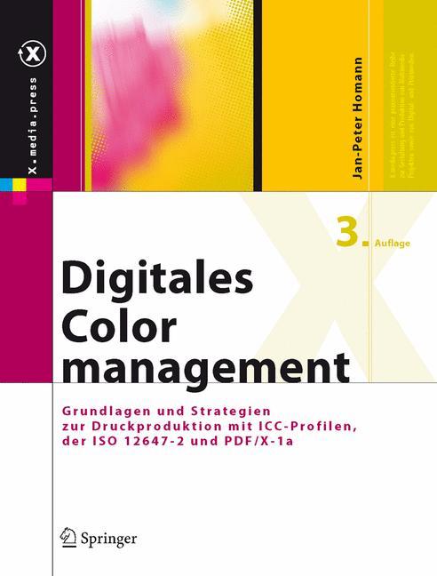 Vorderes Coverbild Digitales Colormanagement