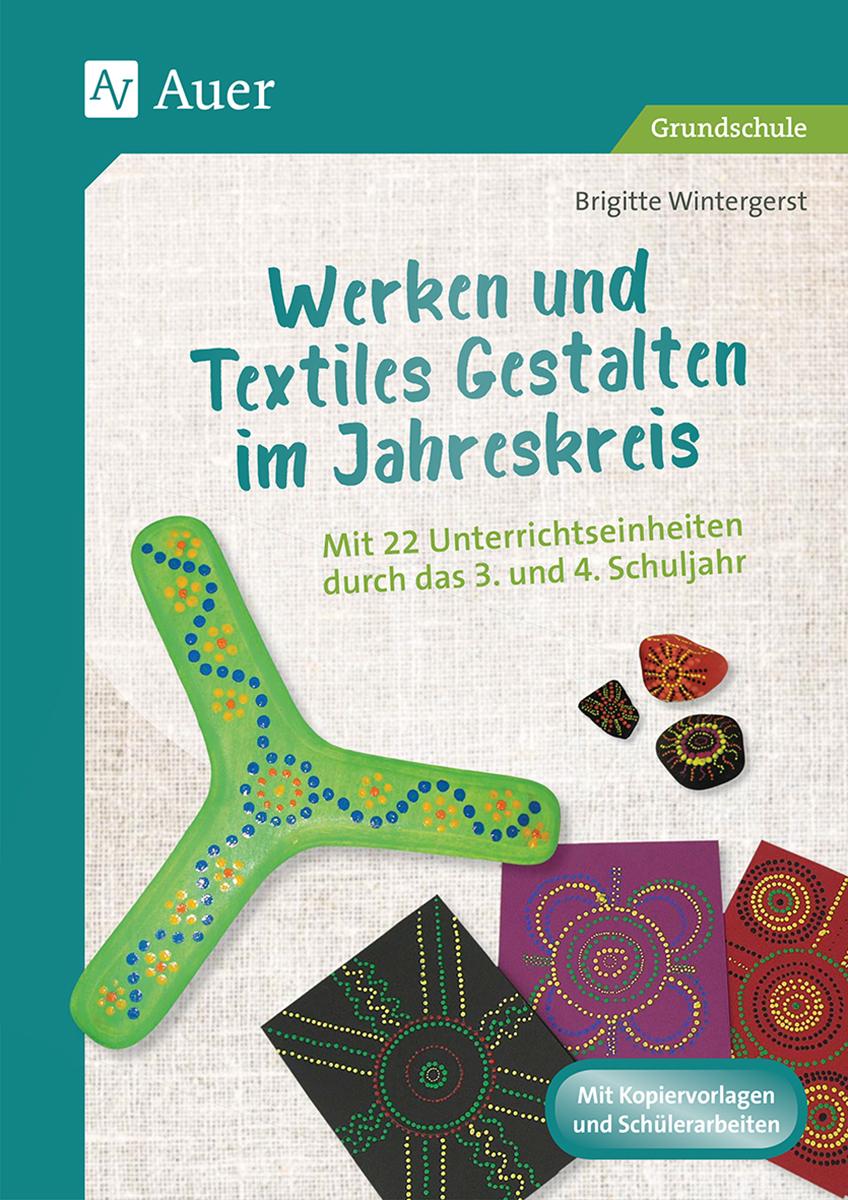 Vorderes Coverbild Werken und Textiles Gestalten im Jahreskreis