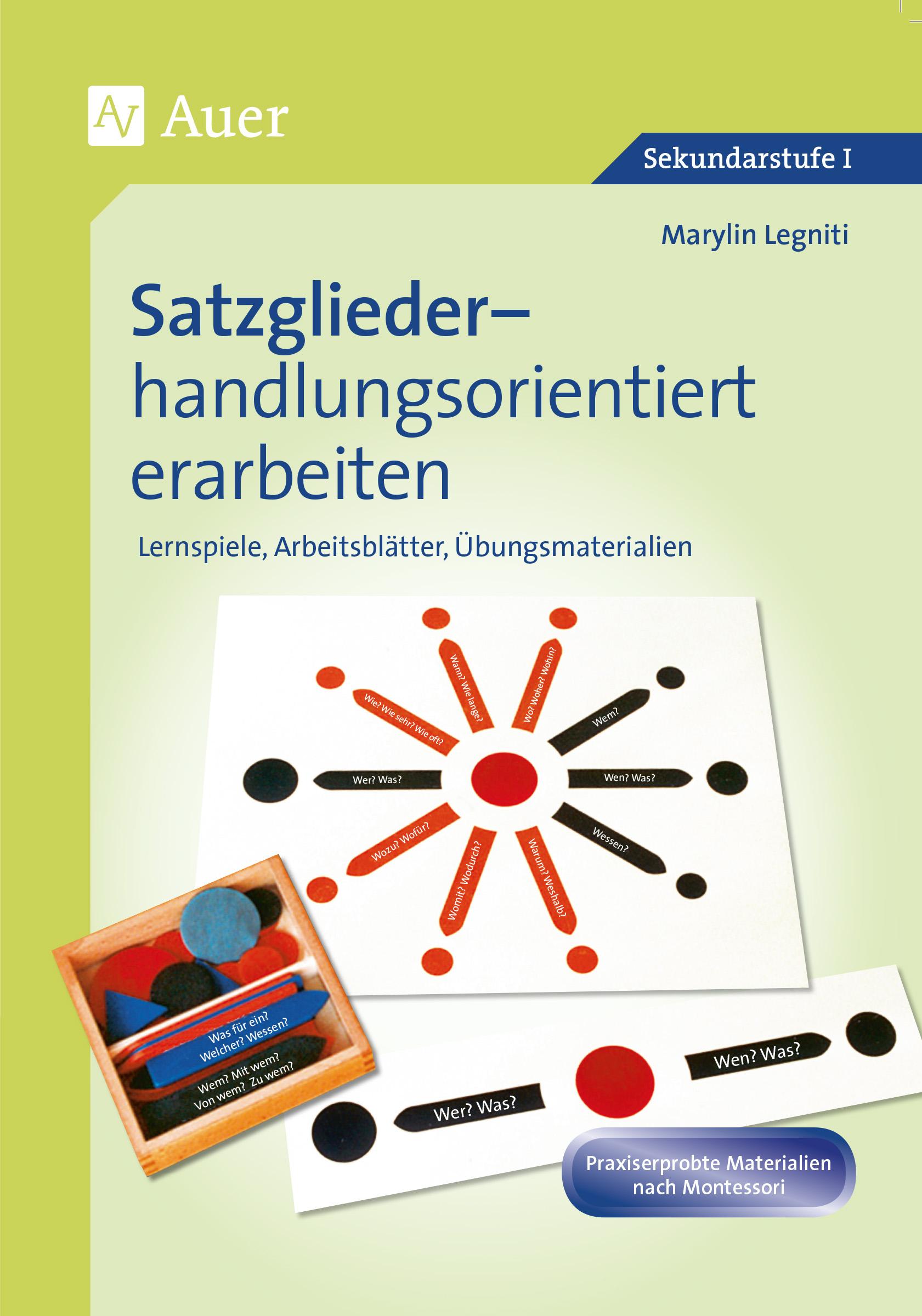 Vorderes Coverbild Satzglieder handlungsorientiert erarbeiten 5-6