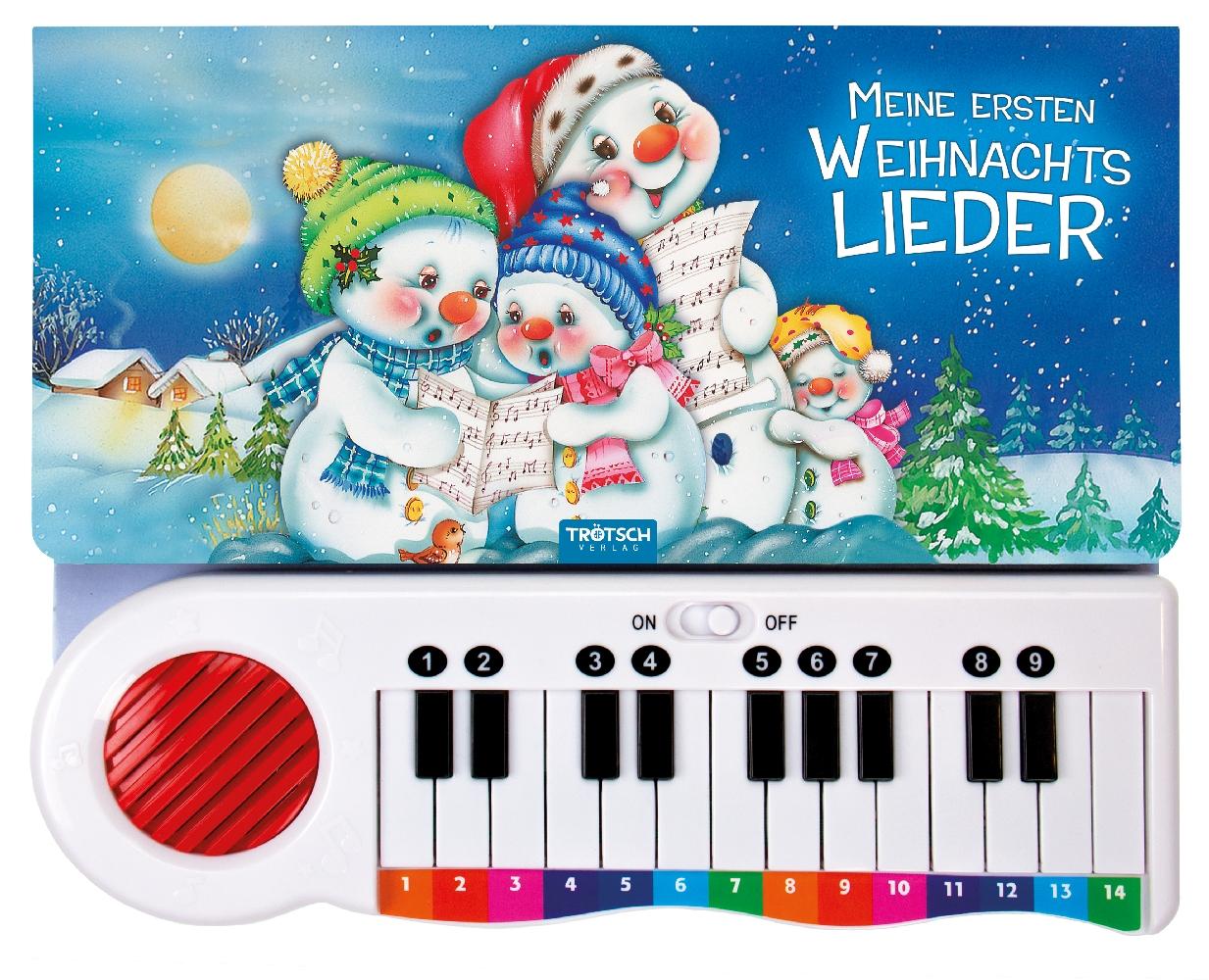 Vorderes Coverbild Trötsch Klavierbuch Meine ersten Weihnachtslieder