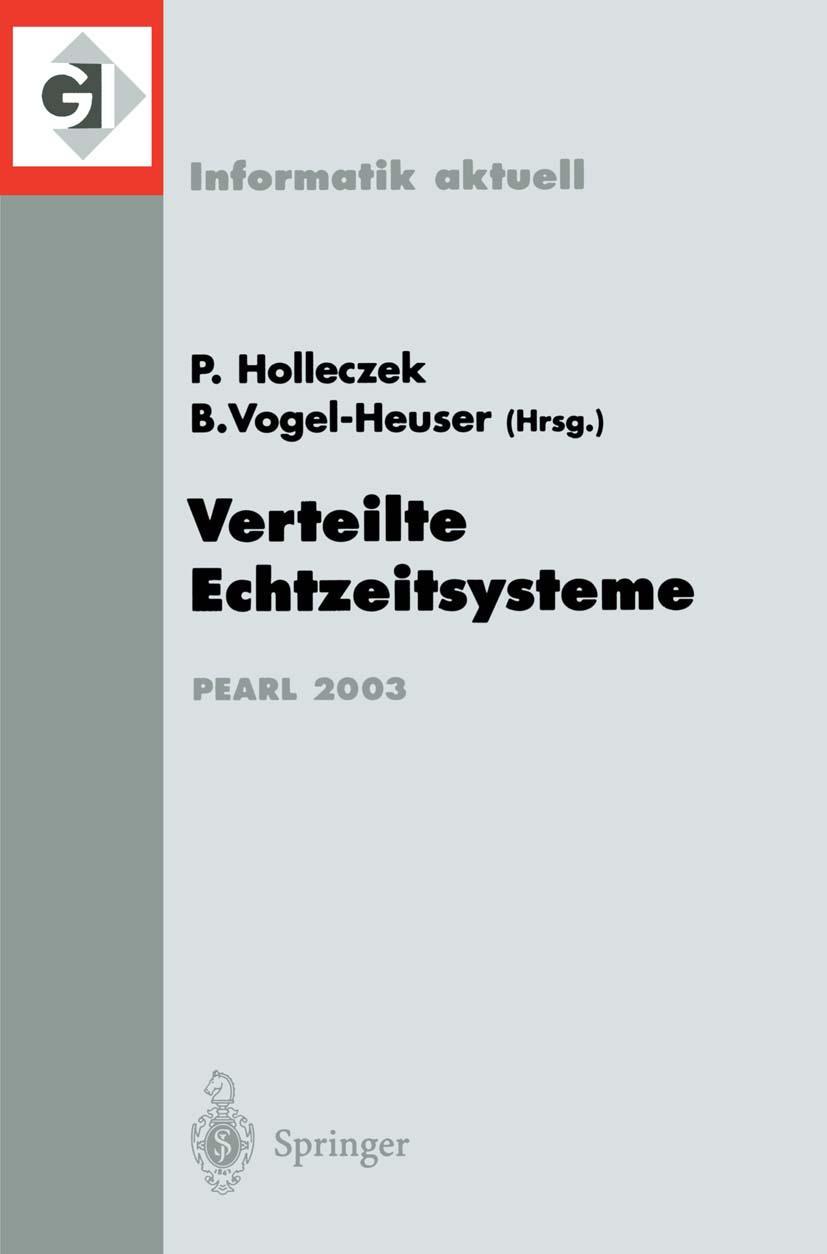 Vorderes Coverbild Verteilte Echtzeitsysteme