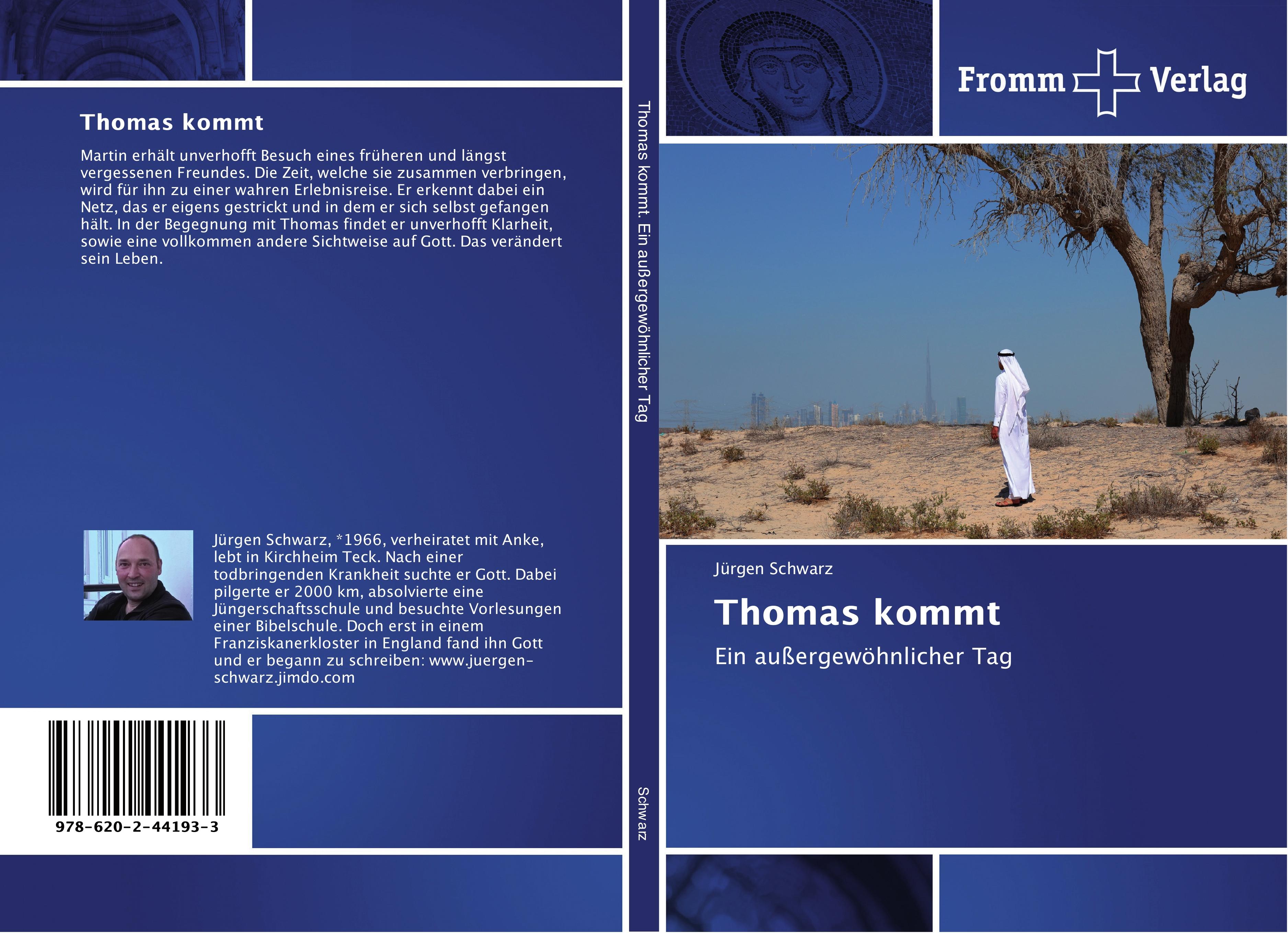 Vorderes Coverbild Thomas kommt