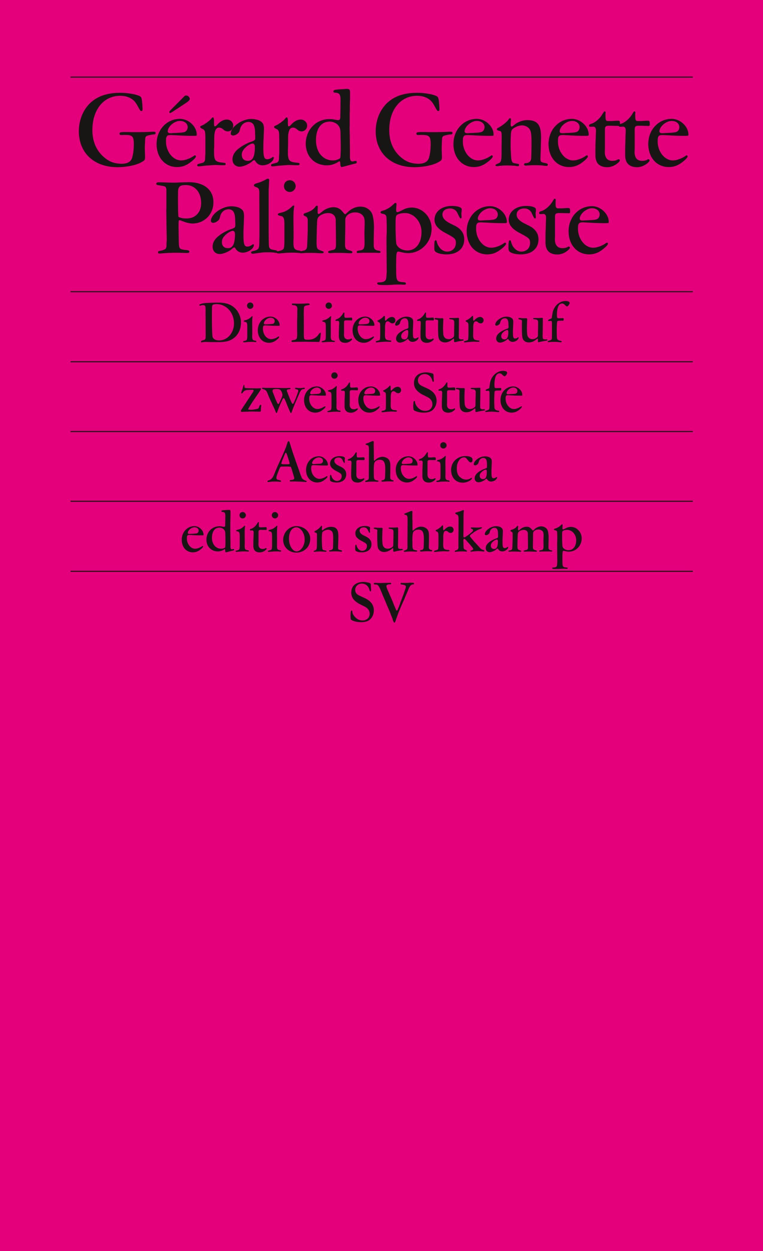 Vorderes Coverbild Palimpseste