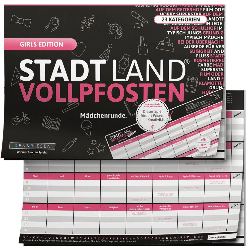 Vorderes Coverbild STADT LAND VOLLPFOSTEN® - GIRLS EDITION "Mädchenrunde"